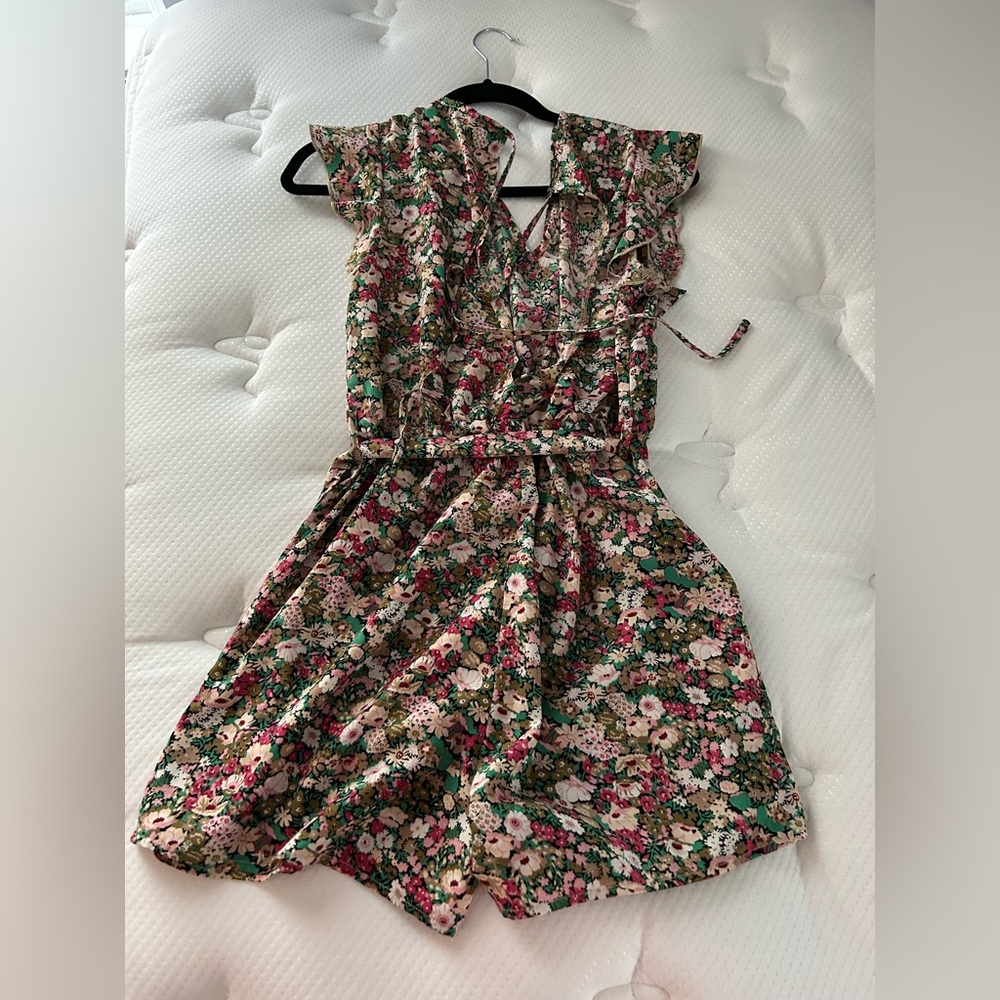 Color: multicolored with flowers, Size: small/4